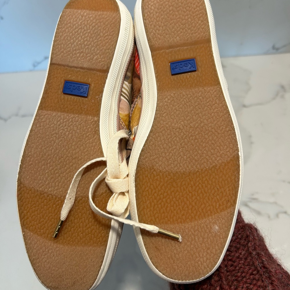 Justina Blakeney Keds X Jungalow Champions Pink Chorus Sneakers women  6.5  NWT - Picture 6 of 8